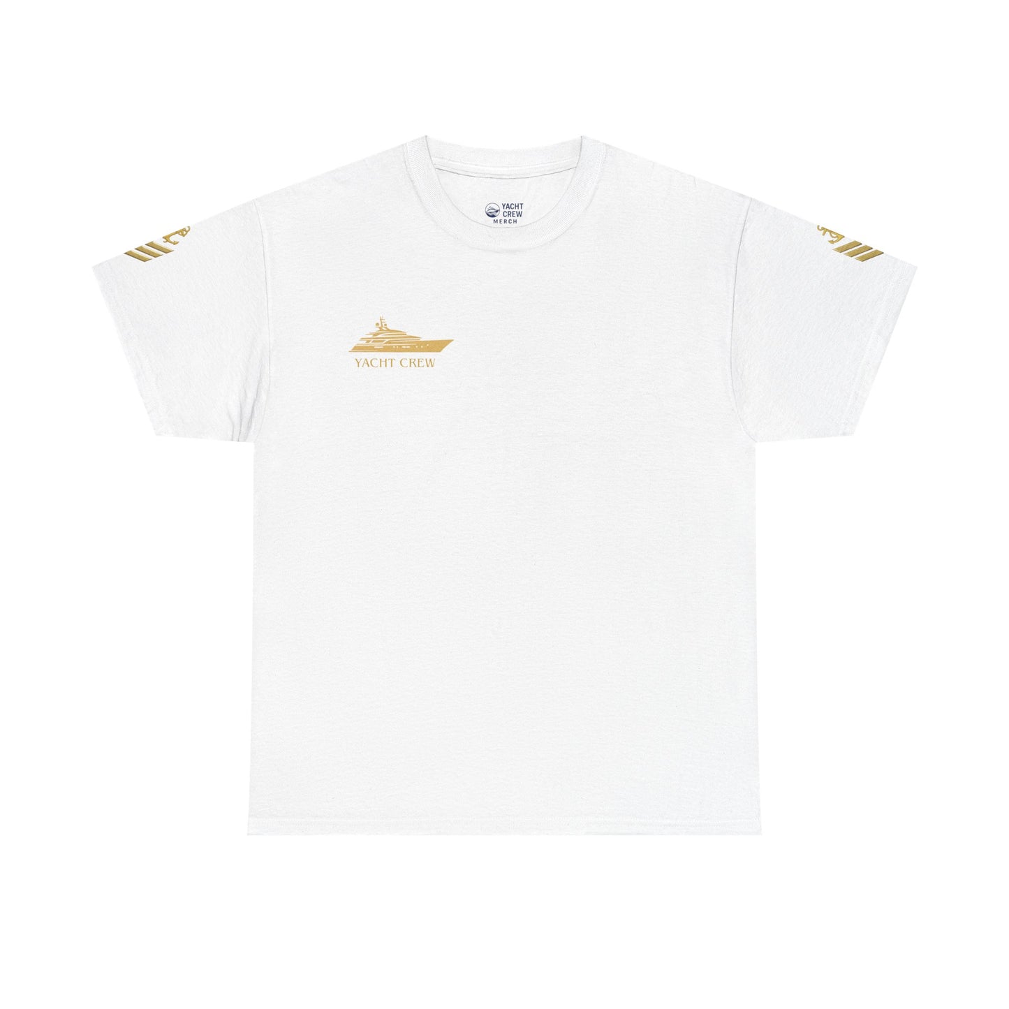 Nautical Yacht Graphic Tee — 'Sea You Later' White Cotton T-Shirt